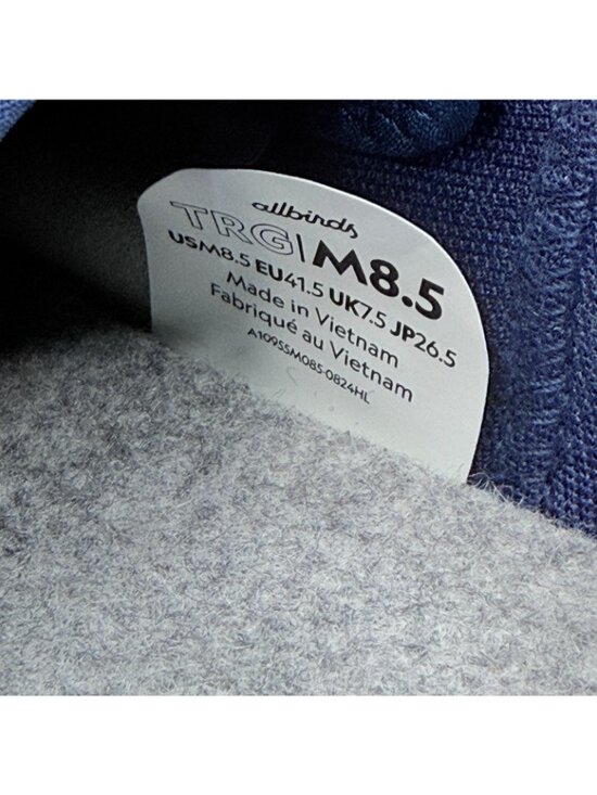 Allbirds Tree Runner Go Men Sneaker US 8.5 Light Gray New A10955M085 main image 11